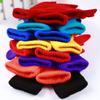 Gloves Solid Color Multi-use Acrylic Unisex Full Finger Warm Mittens for Winter