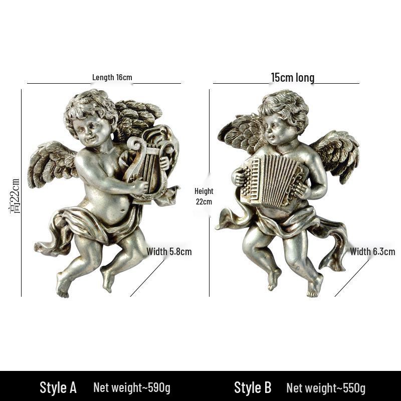 Cupid Engel Wandkunst Anhänger - Heimdeko Wandbehang