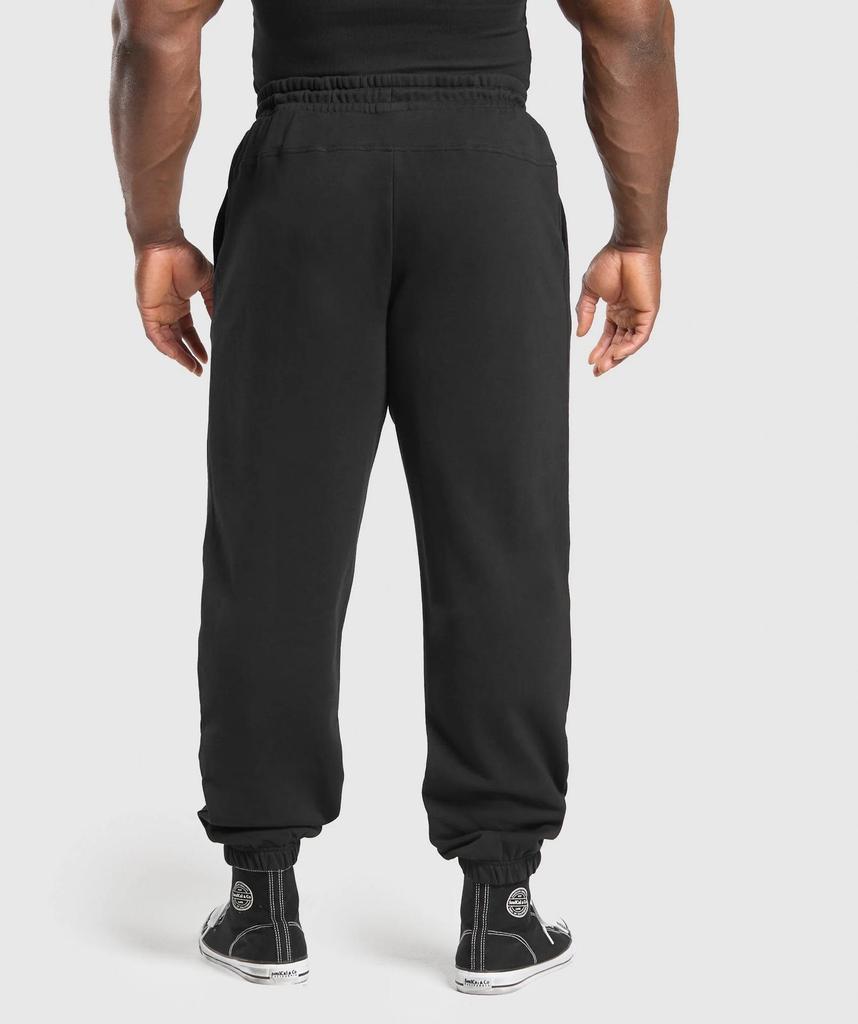 Men's American Style Shark Fitness Joggers - Outdoor Sports, Casual, Cotton, Loose Fit, Plus Size