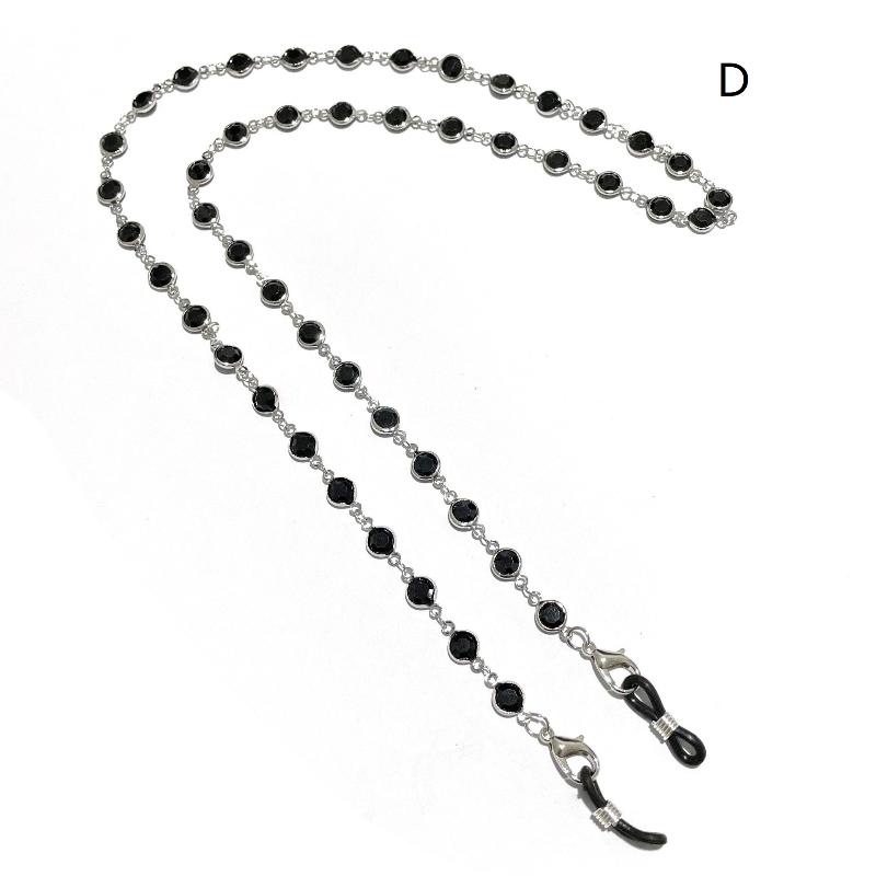Sunglasses Holder Strap Anti-Loss Metal Eyeglass Chain Cord Lanyard for Women Outdoor Sports Vacation