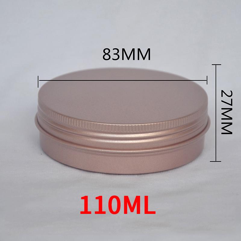 10 szt. Aluminiowe Puszki Pojemniki Pudełka 5ML/10ML/15ML Puste Na Krem Balsam Paznokcie Świeca Kosmetyki Okrągłe