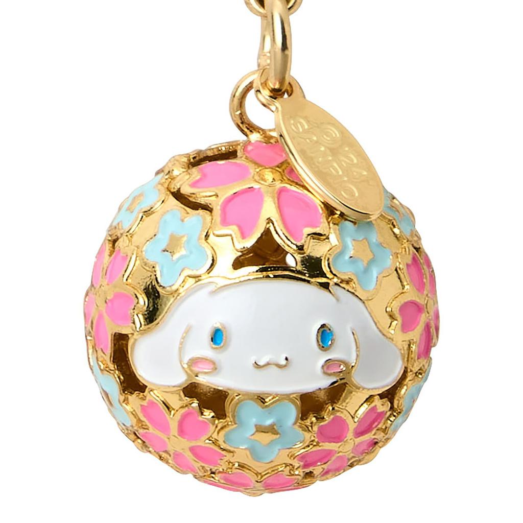 Sanrio Cinnamoroll Bell Netsuke Keychain Strap 307726