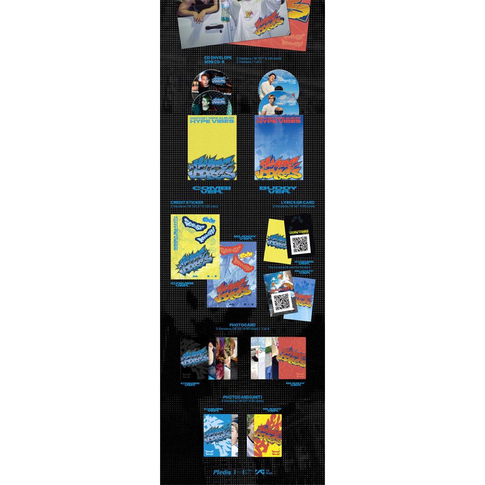 SOFORT LIEFERBAR S Coups X Mingyu SEVENTEEN - 1. Mini-Album 'HYPE VIBES' Standard-Version