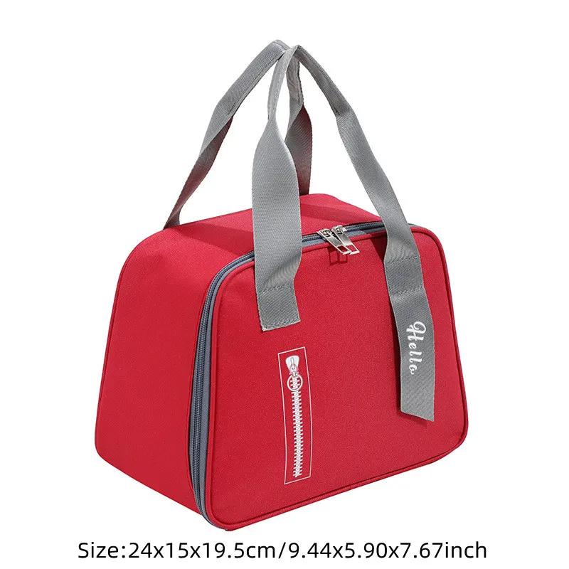 Portable Insulated Thermal Picnic Food Lunch Bag Box Cartoon Tote Food Fresh Cooler Bags Pouch For Women Girl Kids Children Gift