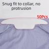 50Pcs Disposable Sweat Collar Absorber Pads Absorbing Sweat Shirt Guard  Makeup Protection