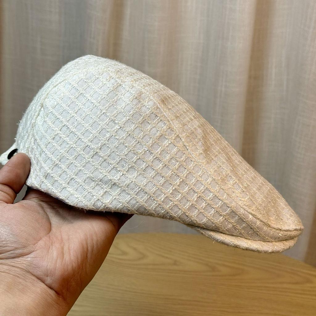 Autumn and Winter Korean Version Versatile Bright Silk Forward Hat Fashionable Casual Student Beret