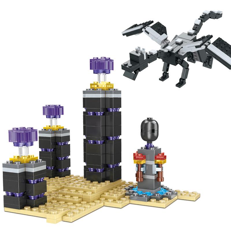 

475PCS,Black Dragon, children s educational building blocks toy, My world,Christmas gift, birthday gift