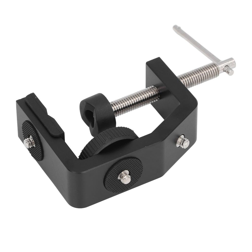 Photography C Clamp Camera Clamp Mount with 1 4inch Screw Adjustable Universal C Clamp Desktop Camera Mount with Rubber