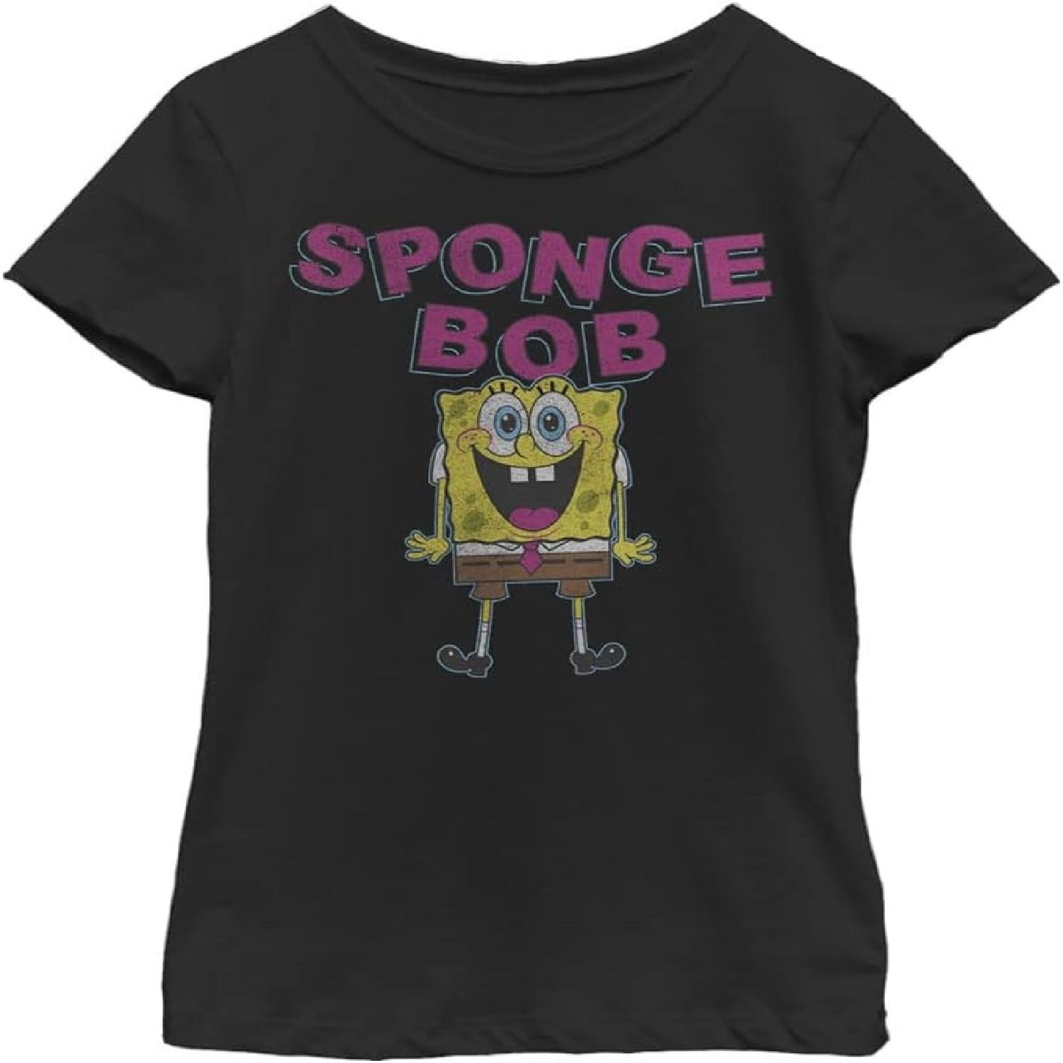 Футболка для девочек Nickelodeon Губка Боб S