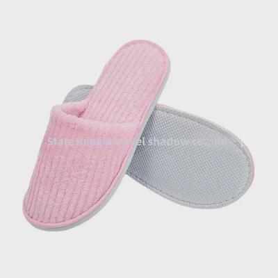 Pantofole Monouso in Pile di Corallo per Hotel: Assorbente del sudore, Antiscivolo, Traspirante