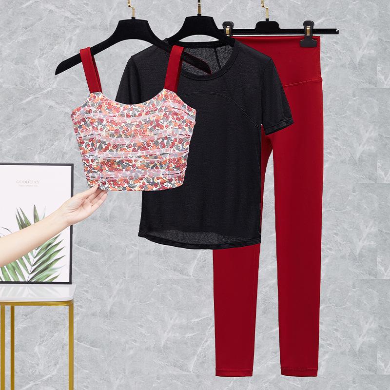 2025 Women's Sexy Sports Camisole Yoga Bra Set - Summer Fitness & Running Vest