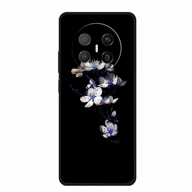 Black Silicone Case For Huawei Mate 70 Air 2025 Case Cartoon Cat Soft Back Cover For Huawei Mate 70 Air Phone Case Funda Coque