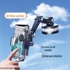 Universal Car & Truck Phone Holder with Rotating Suction Cup for Dashboard & Windshield; Shockproof Design.