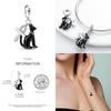 Stil Kupfer Schwarz Serie Charms Weihnachtsgeschenke Perlen Passen Feine Original Armbänder Charms Feiner Mädchenschmuck