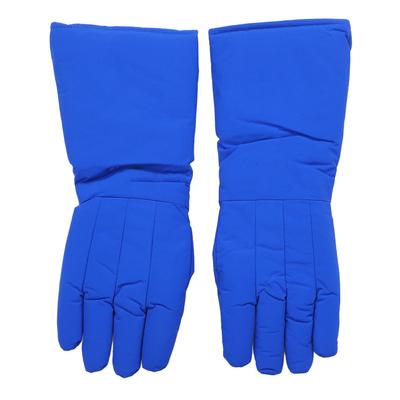 2 Pcs LN2 Gloves 48cm 4 Layer Construction Low Temperature Resistant Anti Freezing Liquid Nitrogen
