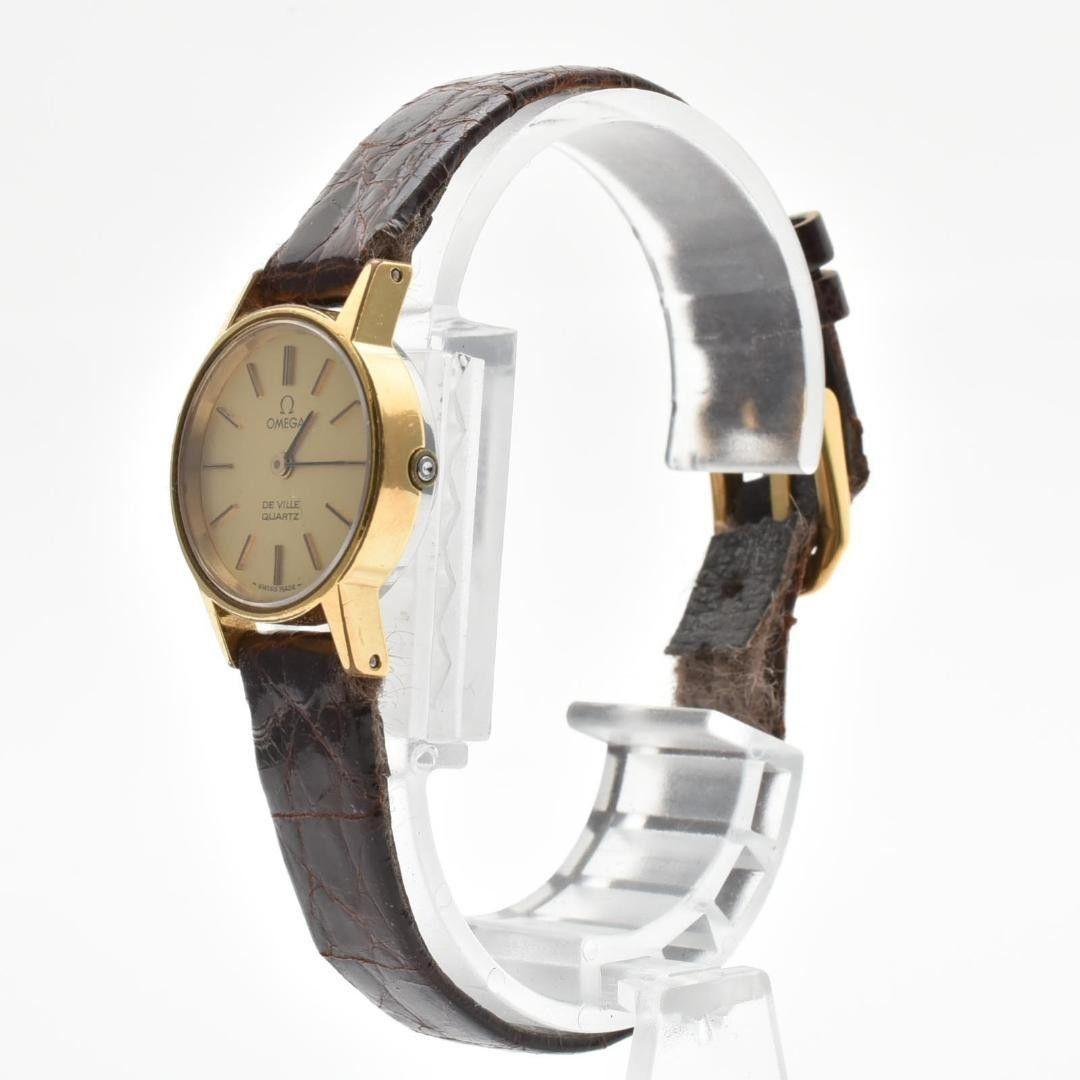 Used Real Estate OMEGA Omega Ladies Watch Devil Gold