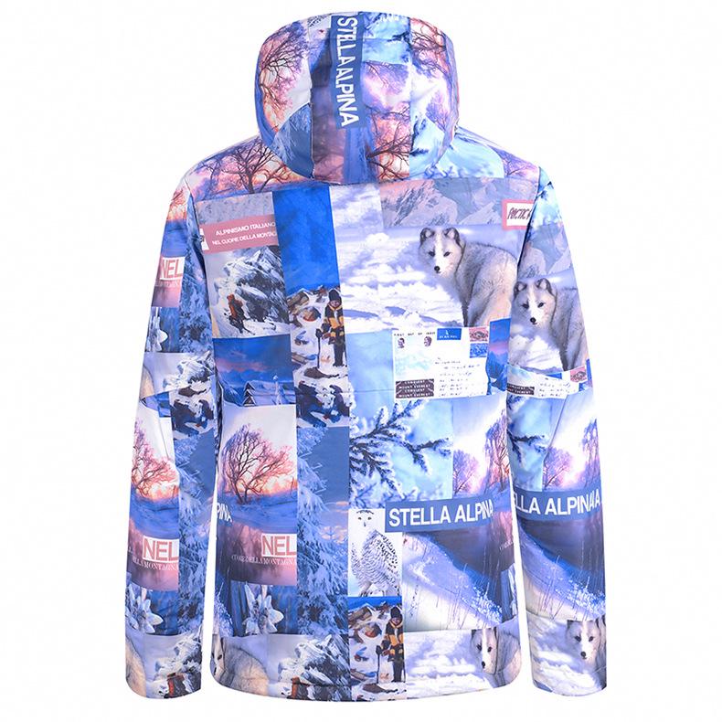 Unisex Windproof Waterproof Ski Suit: Warm Snowboard Gear for Men & Women