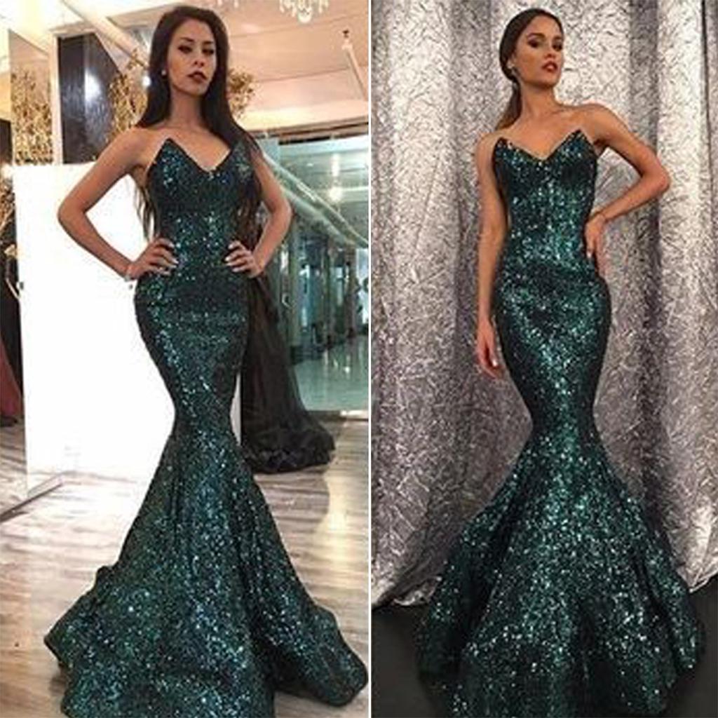 Slim Off Shoulder Sexy Party Tube Top Sequins Celebrity Dresses main image 0