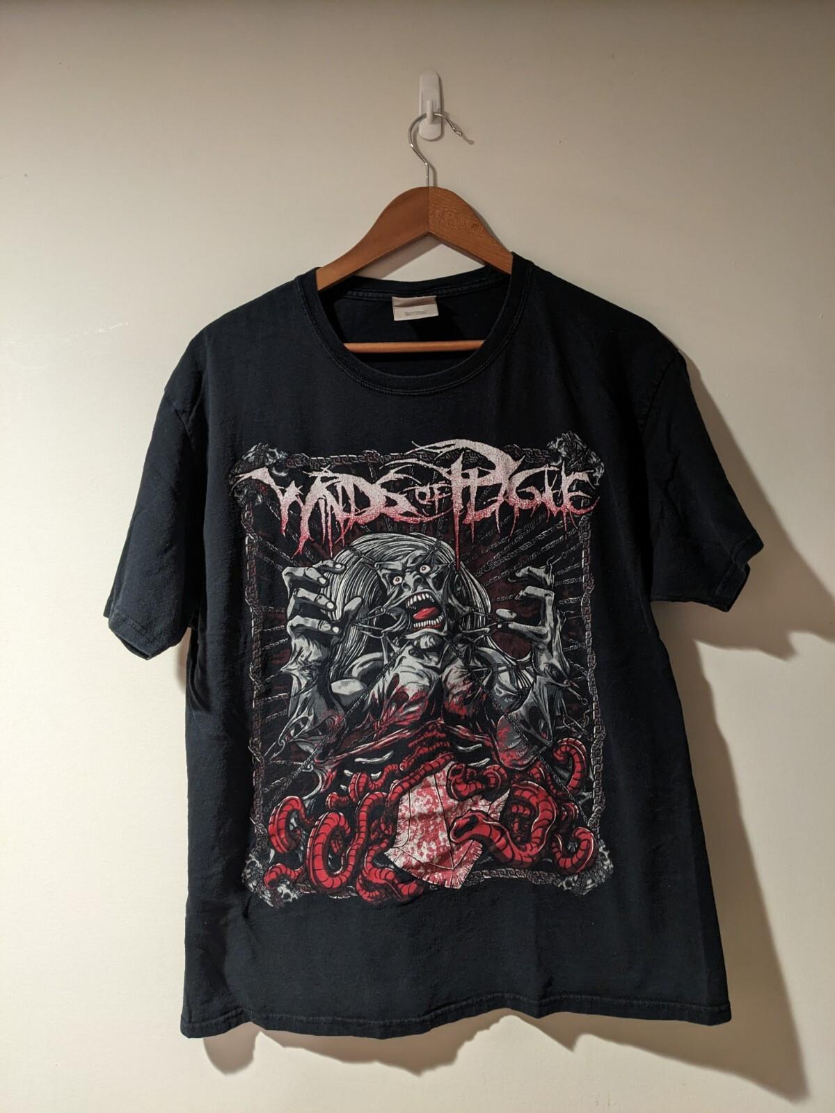 Winds of Plague Band Music Tour T Shirt Black All Size S-5XL AR1485 XXL