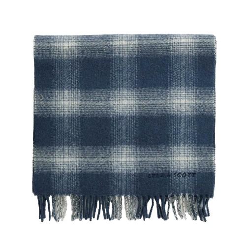 Lyle & Scott Checked Lambswool Scarf