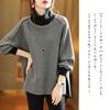 CCGGOWMM High Long Cut and Pullover Loose Casual Plus Sizes Simple Perfect for and Winter Women's Hoodie, Neck, Sleeve, T-Shirt, Sewn, Sportswear,