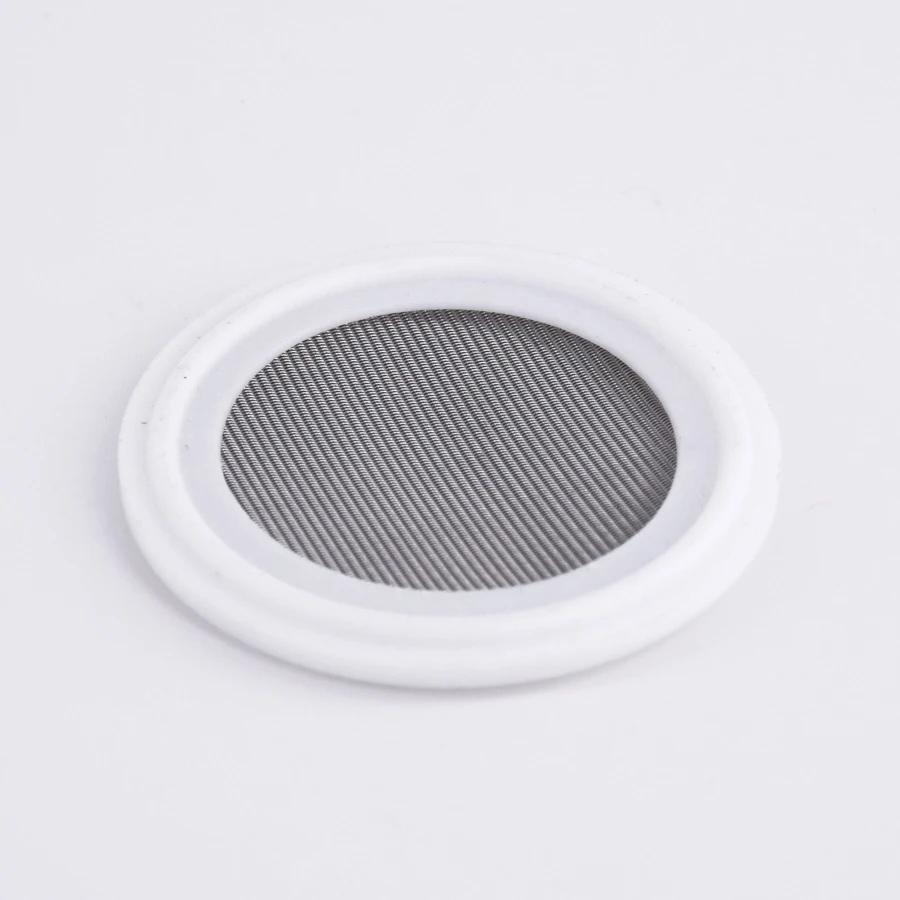 Filtro a Rete 10 20 40-80 100 150 200 300 Mesh 1.5" 2" 3" 4" Tri Clamp Guarnizione in Silicone PTFE EDPM FKM Striscia di Tenuta Sanitaria per Homebrew