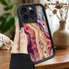Phone Case: 2D Flat Design Suitable for iPhone 18 17 16 15 14 13 Pro Tiered Protective Case, Colorful Pearls, Christmas and Halloween Gifts