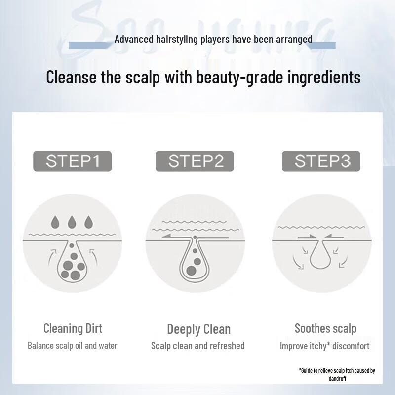 Ziyuan Salicylic Acid Oil Control Anti-Dandruff Shampoo 400ml