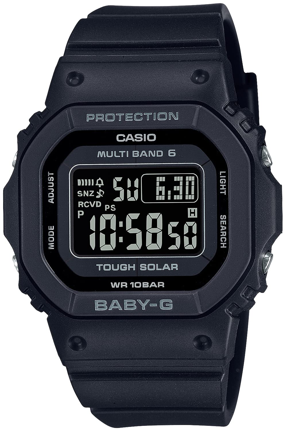 

[Casio] Baby Gee Radio Solar BGD-5650-1CJF женские черные