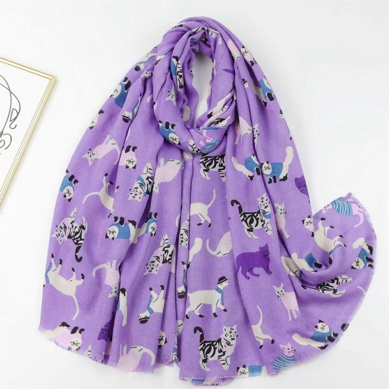 2024 New Fashion Print Ladies Women Scarf Female Cotton Linen Shawl Tassel Four Seasons Muslim Hijab Wrap 90*180cm