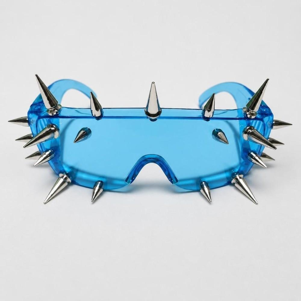 Einzigartige Steampunk Sonnenbrille Übertriebene Halloween Nieten Sonnenbrille Übergroße Sonnenbrille Kostüm