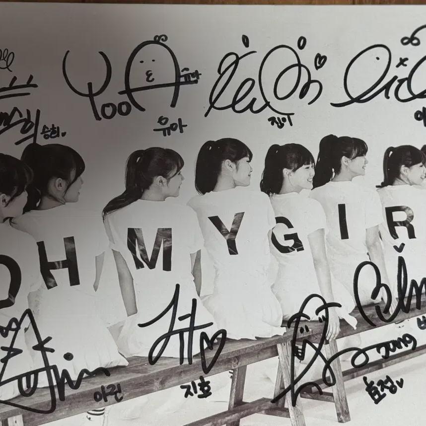 Oh My Girl Signed Cd