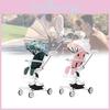 Ultra Lightweight Foldable High View Baby Stroller Comfortable For Sitting Or Lying Down