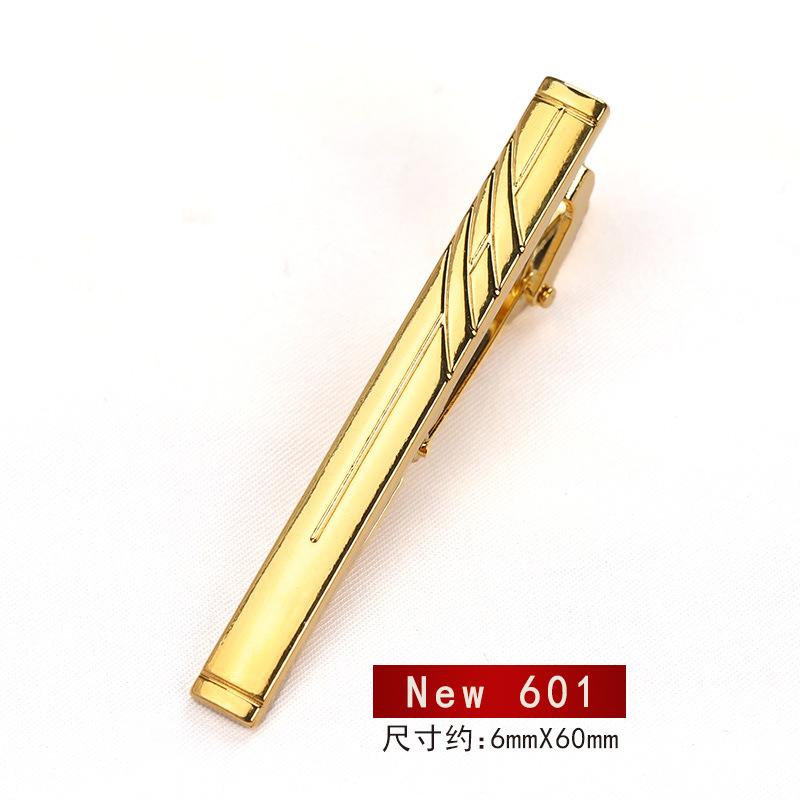 Business Versatile Men'S Dress Gold Tie Clip Marriage Men'S And Women'S Pin Korean Version Security Laveclip Fashion Laveclip