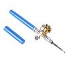 Miniature Pen Fishing Rod Portable   Size Fishing Pole with Reel Wheel for Outdoor
