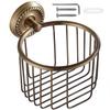 Wall Mounted Toilet Paper Dispenser Traditional Appearance Tissue Holders Simple Tool Without Assembly Bathroom Accessory