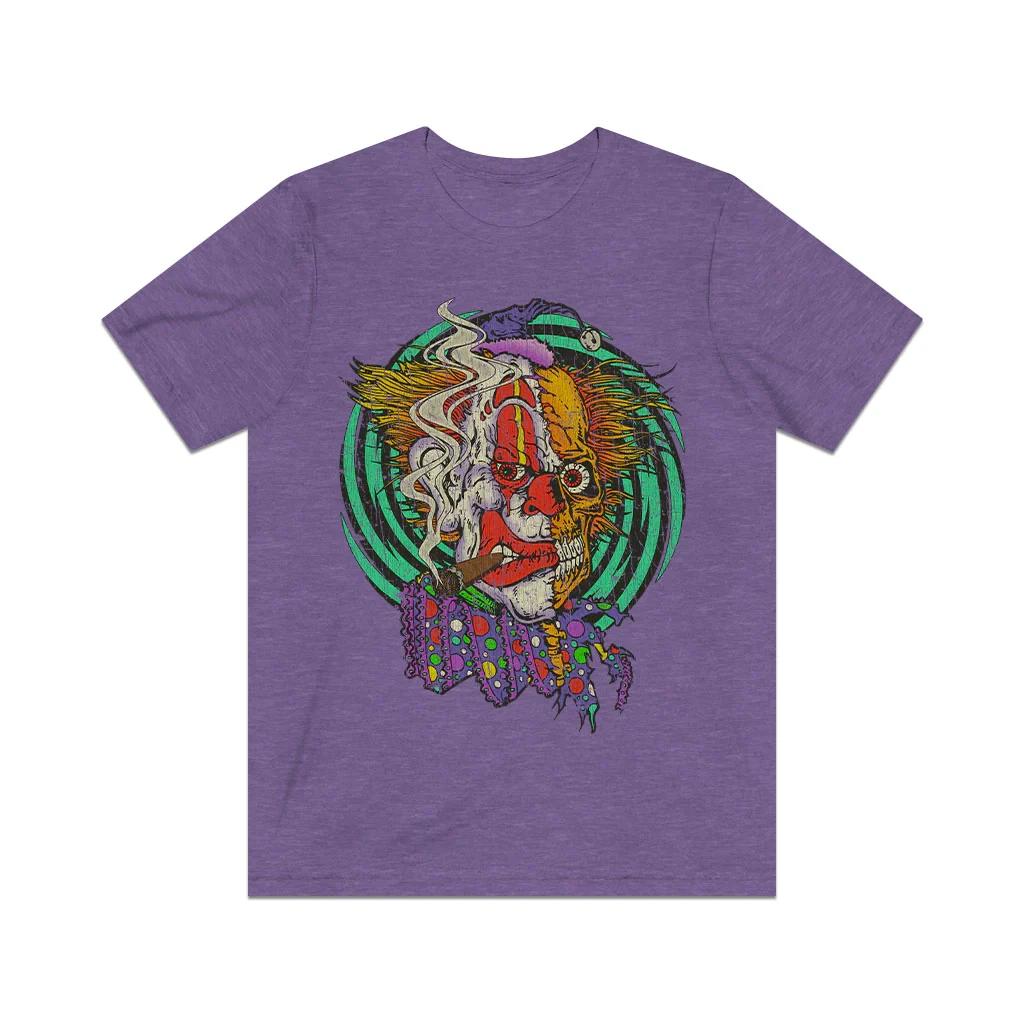 

Two Faced Horror Clown 2004 Vintage Men s T shirt S