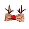 Christmas Fluffy Bow Hair Clip - Red Velvet Festival Decoration