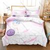 Re Zero Rem Ram Themed Duvet Cover + 2 Pillowcases Vibrant Anime Graphic Cozy Home & Dorm Bedding