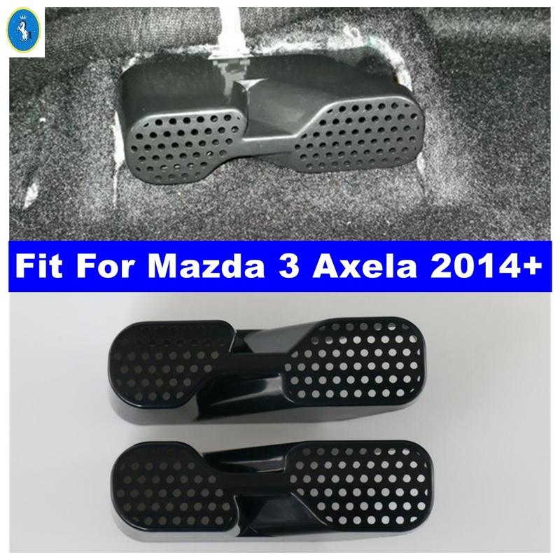 Seat Under Heat Floor Air Conditioner AC Duct Vent Outlet Cover Trim Fit For Mazda 3 Axela 2014 - 2018 Car Interior Accessories
