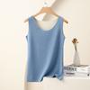 Women's Crew Neck Sleeveless Tank Top Slim Fit Thermal Winter Warm Inner Layering Undershirt