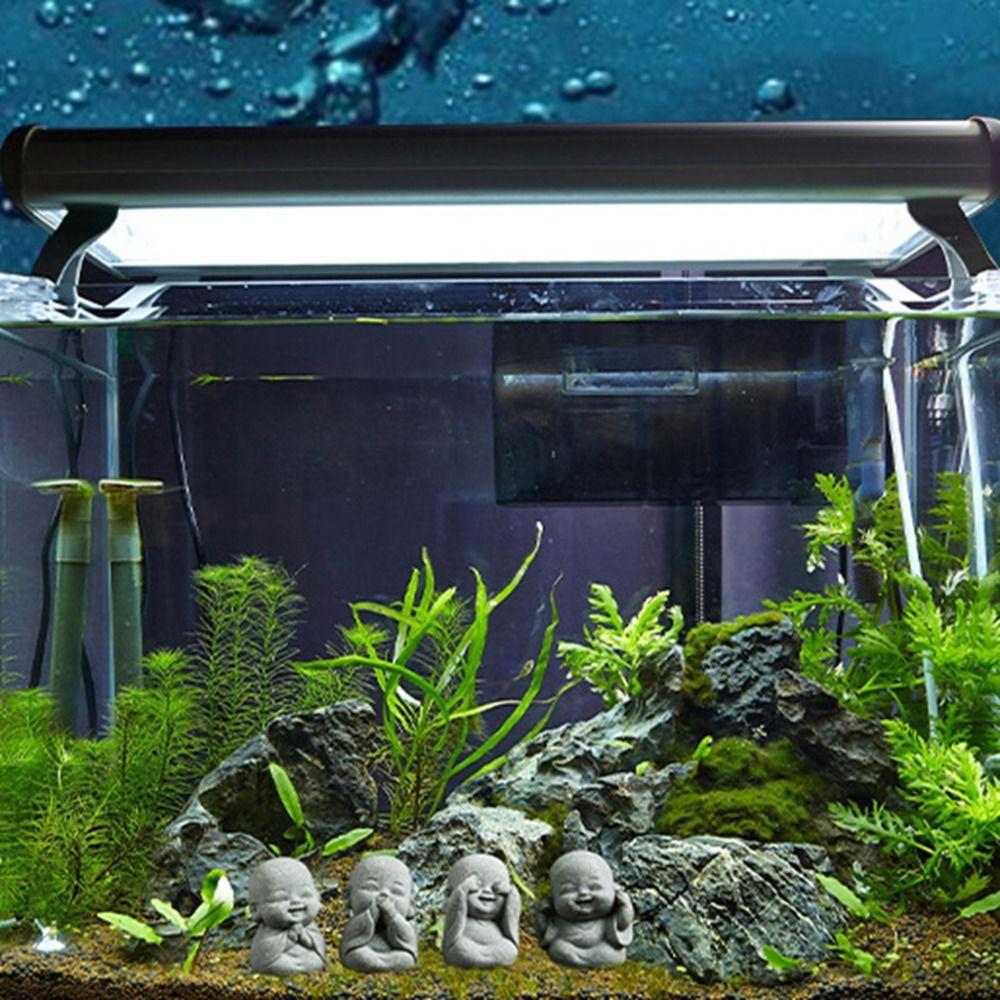 Sandstone Dolls Buddha Statue Cute Desktop Cculpture Little Monk Figurine  Hallway