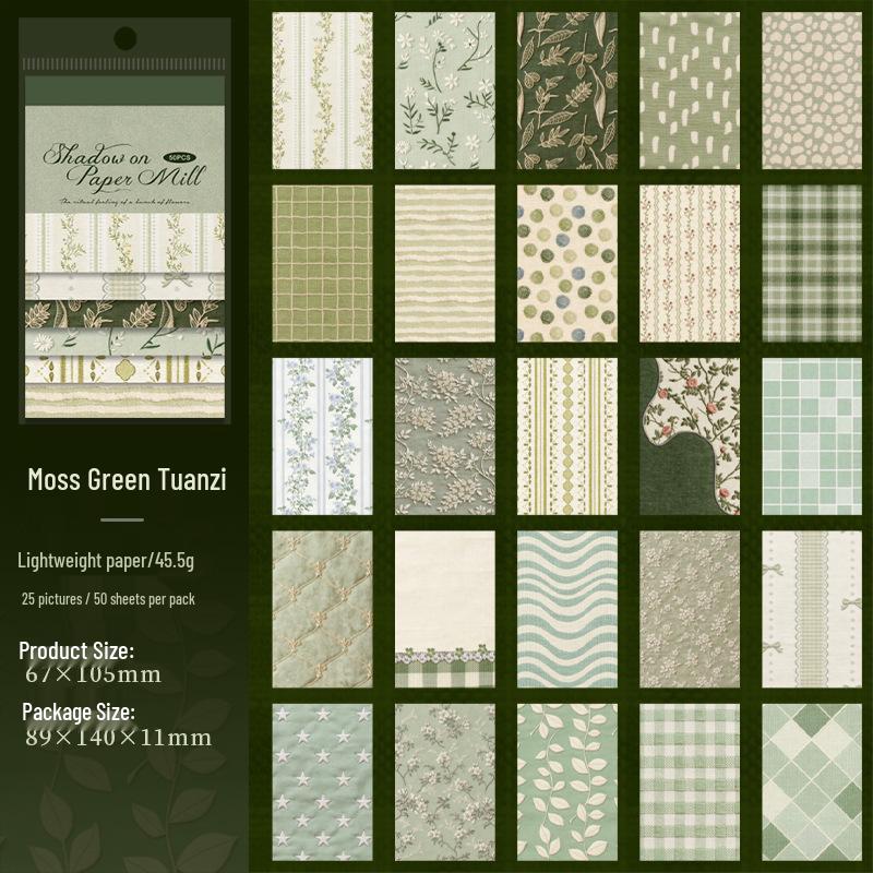 Retro Plaid Tomato Sauce Girl: Fabric Art Embroidery Book, Shadow Series with 6 Styles, 50 Sheets