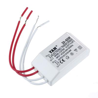 AC 220V na 12V 20-60W Halogénové svetlo LED ovládač napájacieho transformátora