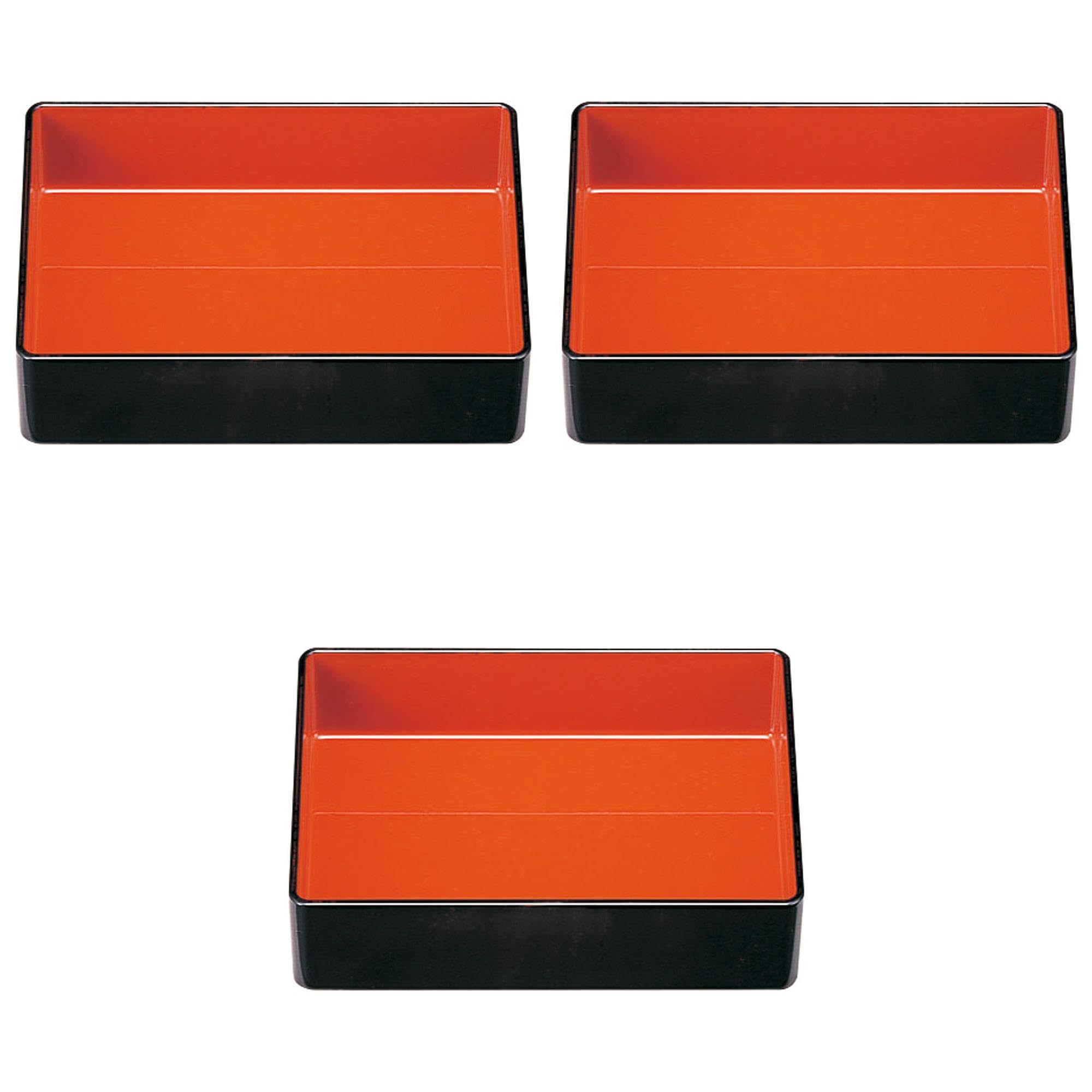 

Набор из 3 Киото Бенто Киноварь x x Сёкадо АБС Сетомохонпо [А] Разделители, (большой) [16.7 12.2 4.5 см] Бенто, Смола,