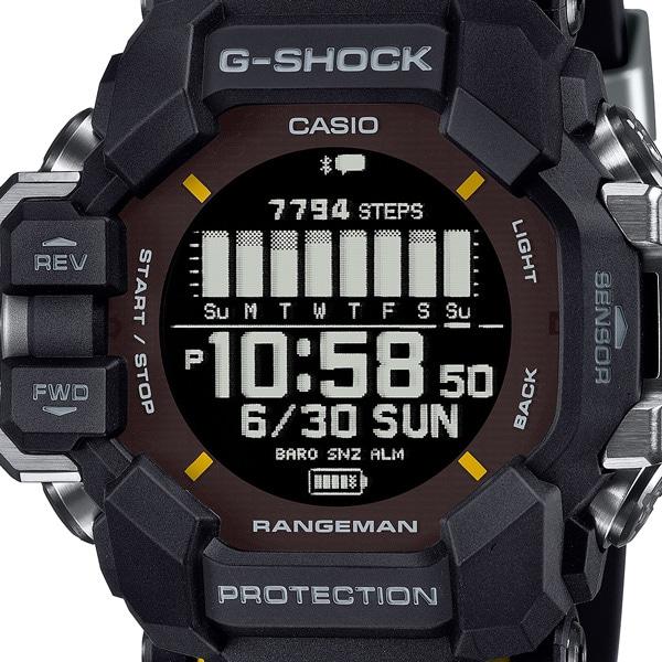 

Casio G-Shock RANGEMAN GPR-H1000-1JR, GPS та Пульсометр, Захист від Бруду, Сонячна Зарядка Bluetooth, Екологічний Матеріал на Основі Біомаси, Годинник для Виживання Pro, Новий