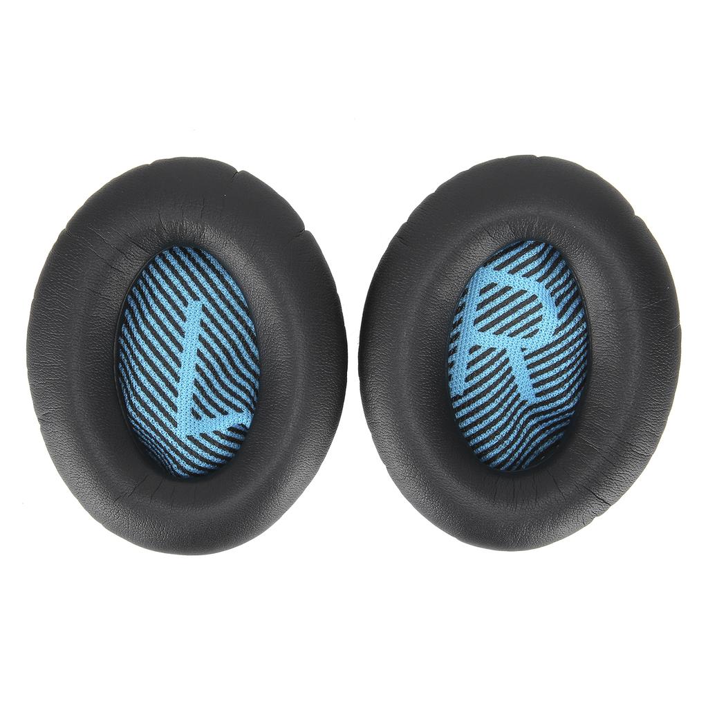 JZF‑140 Replacement Sponge Ear Pads Cushion Cover for 35 Headphones Headset PartsBlack Blue