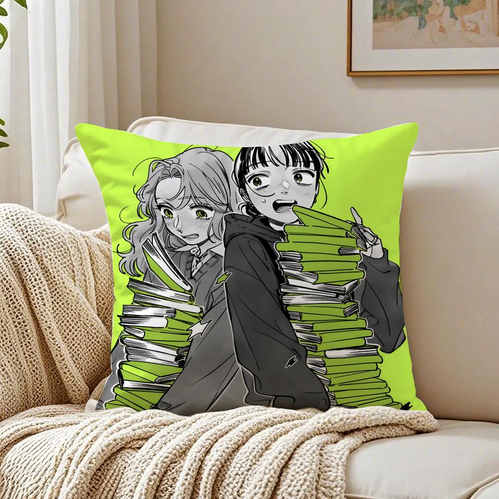 The Gguy She Was Interested In Wasnt A Guy At All Cushion Cover Pillow Case With Hidden Zipper Cutecore Room Decor For Home