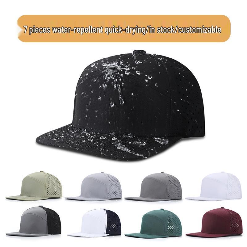 Unisex Quick-Dry Breathable Mesh Duckbill Cap - Custom Logo, Water-Repellent