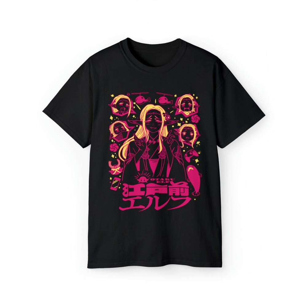 Edomae Elf Tshirt Anime shirt Otaku Elf Unisexga Kawai Girl Gifts Shirt All Size M